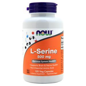 Now L-Serine (500mg)  120 vcaps