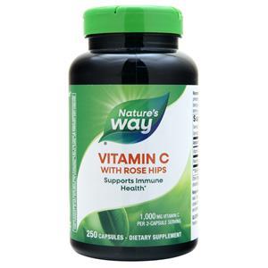 Nature's Way Vitamin C with Rose Hips  250 caps