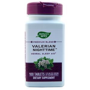 Nature's Way Valerian Nighttime  100 tabs