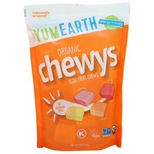 YumEarth Organic Chewys Strawberry, Cherry, Lemon & Orange 5 oz
