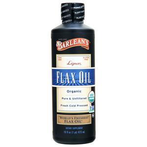Barlean's Organic Lignan Flax Oil  16 fl.oz