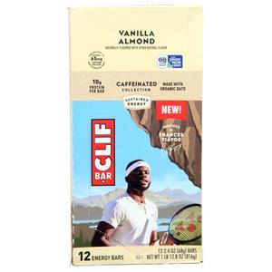Clif Bar Clif Bar Vanilla Almond with Caffeine 12 bars