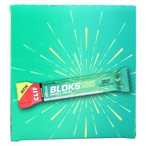 Clif Bar Bloks Energy Chews Sour Green Apple 18 pckts