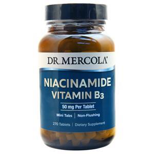 Dr. Mercola Niacinamide Vitamin B3 (50mg)  270 tabs