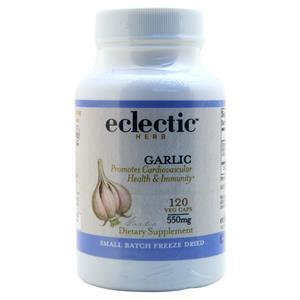 Eclectic Institute Garlic (550mg)  120 vcaps