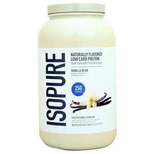 Nature's Best Isopure Naturally Flavored Low Carb Protein Vanilla Bean 3 lbs