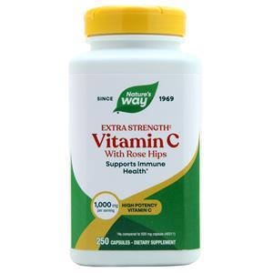 Nature's Way Vitamin C with Rose Hips - Extra Strength (1000mg)  250 caps