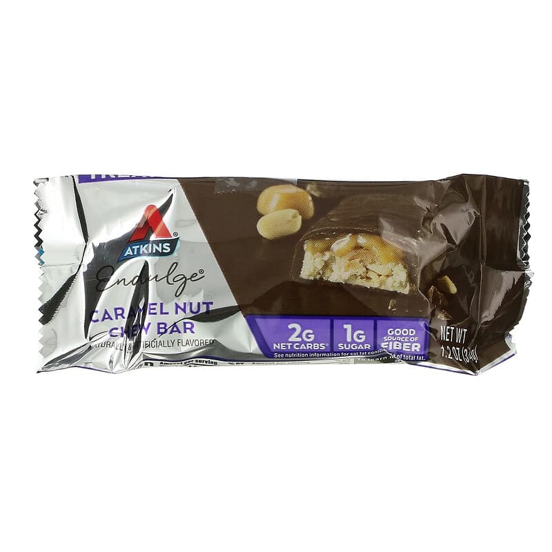 Atkins Endulge Bar Caramel Nut Chew 5 bars