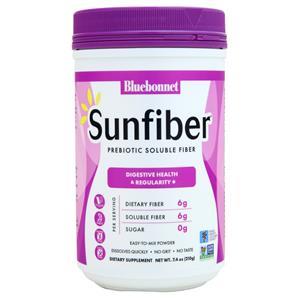 Bluebonnet Sunfiber Powder - Prebiotic Soluble Fiber  7.4 oz