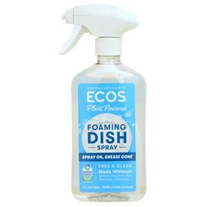 ECOS Foaming Dish Spray Free & Clear 17 fl.oz