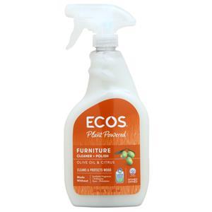 ECOS Furniture Cleaner + Polish Olive Oil & Citrus 22 fl.oz