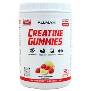 Allmax Nutrition Creatine Gummies (1250mg) Raspberry Lemonade 90 gummy