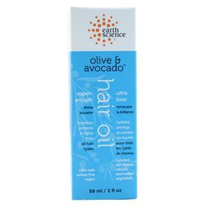 Earth Science Olive & Avocado Hair Oil  2 fl.oz