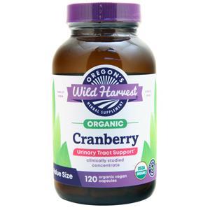 Oregon's Wild Harvest Organic Cranberry  120 vcaps