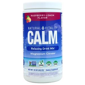 Natural Vitality Calm Raspberry-Lemon ORIGINAL 16 oz