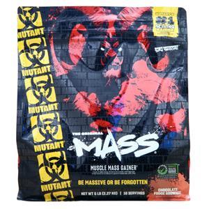 Fit Foods Mutant Mass - Muscle Mass Gainer Chocolate Fudge Brownie 5 lbs