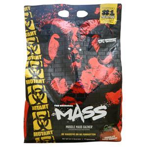 Fit Foods Mutant Mass - Muscle Mass Gainer Chocolate Fudge Brownie 15 lbs