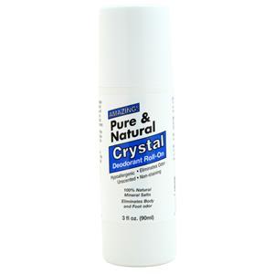 Deodorant Stones of America Pure & Natural Crystal Deodorant Roll-On Unscented 3 fl.oz