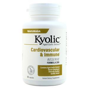 Kyolic Cardiovascular & Immune Reserve Formula 200  60 caps