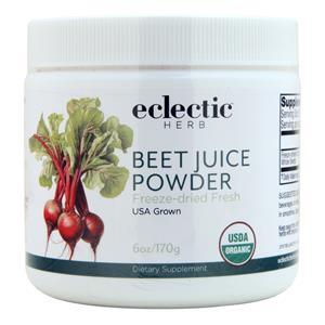 Eclectic Institute Organic Beet Juice Powder  170 grams