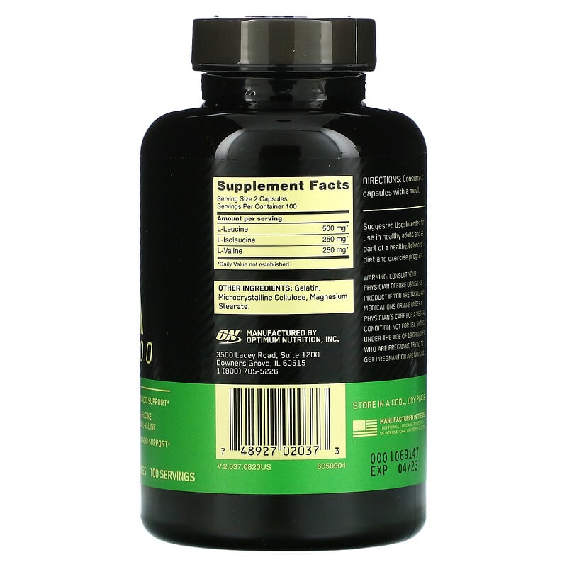 Optimum Nutrition BCAA 1000  200 caps