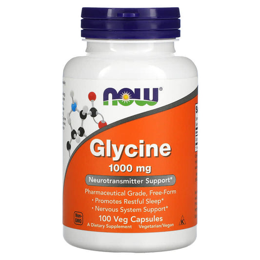 Now Glycine (1000mg)  100 vcaps