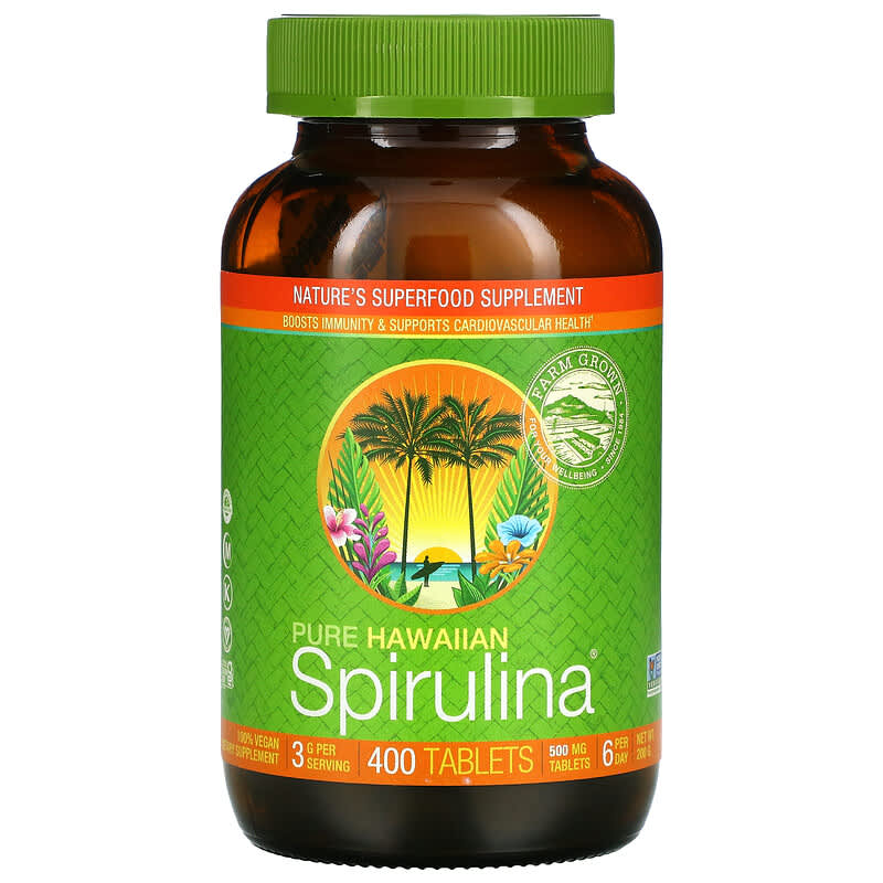 Nutrex Hawaii Pure Hawaiian Spirulina  400 tabs