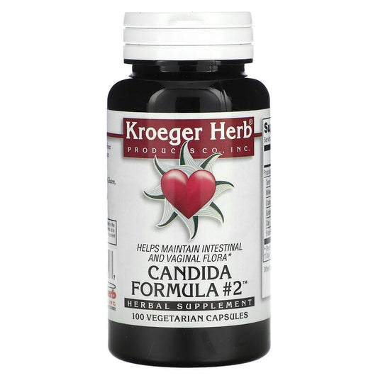 Kroeger Herb Products Candida Formula #2  100 vcaps