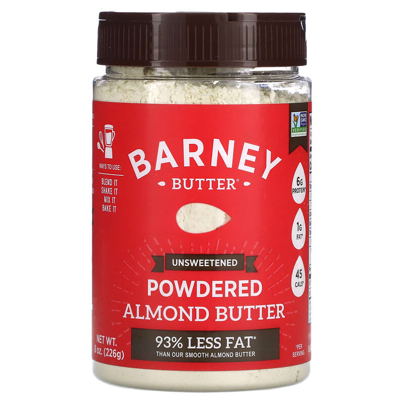 Barney Butter Powdered Almond Butter Unsweetened 8 oz