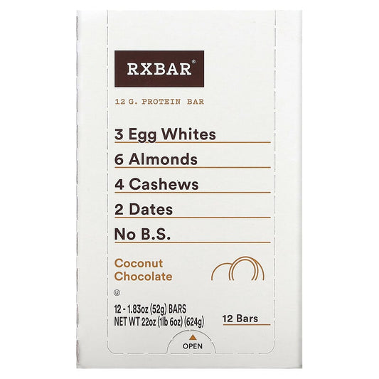 Rx Bar Rx Bar Coconut Chocolate 12 bars