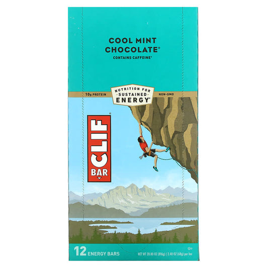 Clif Bar Clif Bar Cool Mint Chocolate 12 bars