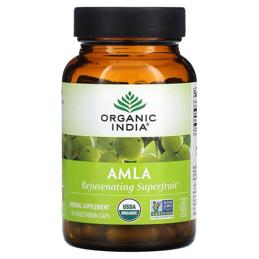 Organic India Amla  90 vcaps