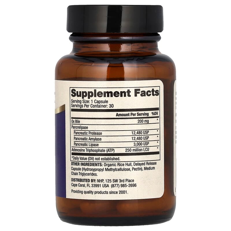 Dr. Mercola Gallbladder Enzymes  30 caps