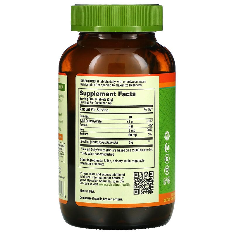 Nutrex Hawaii Pure Hawaiian Spirulina  400 tabs