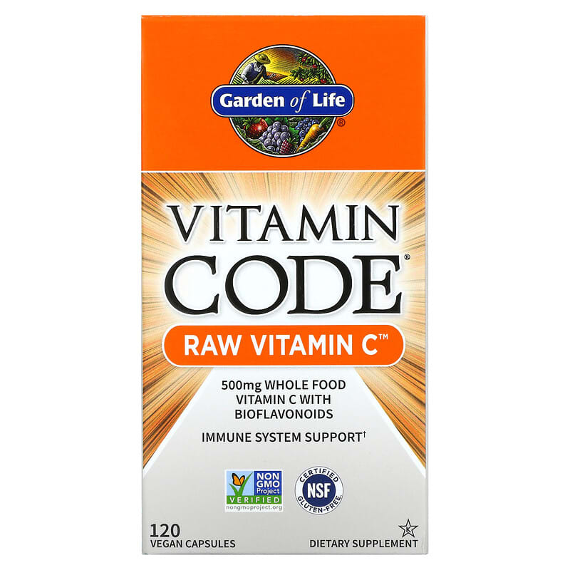 Garden Of Life Vitamin Code - Raw Vitamin C  120 vcaps