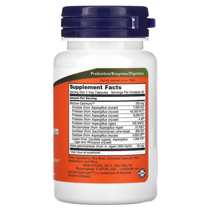 Now Optimum Digestive System  90 vcaps