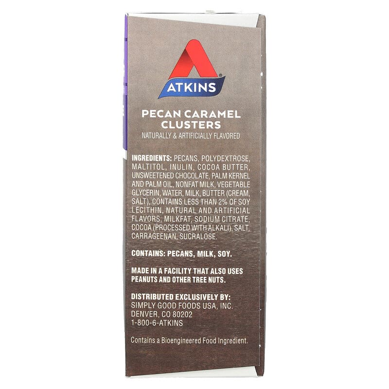 Atkins Endulge Candy Pecan Caramel Clusters 10 pckts