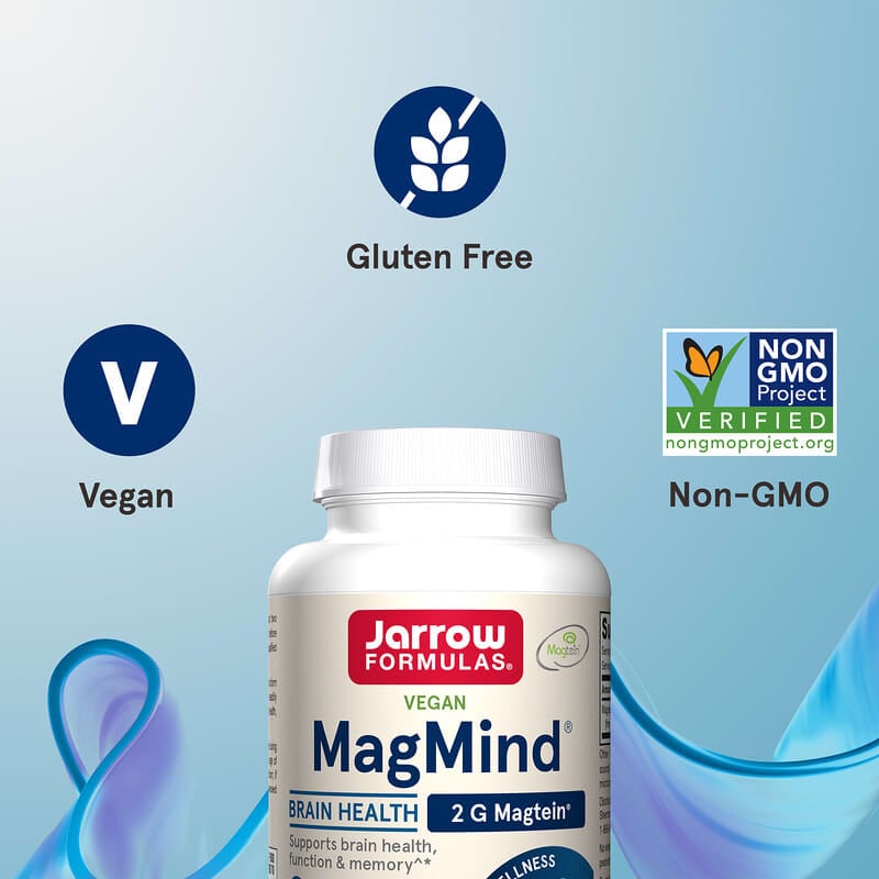 Jarrow MagMind - Magnesium L-Threonate  90 vcaps