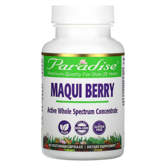 Paradise Herbs Maqui Berry  60 vcaps