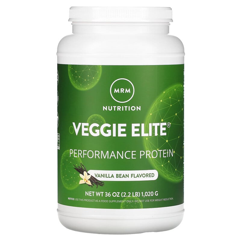 MRM Veggie Elite - Performance Protein Vanilla Bean 2.2 lbs