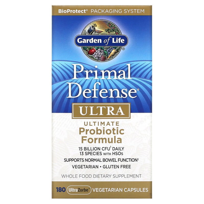 Garden Of Life Primal Defense Ultra  180 vcaps