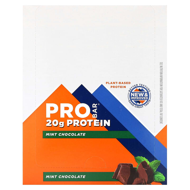 Pro Bar Protein Bar Mint Chocolate 12 bars