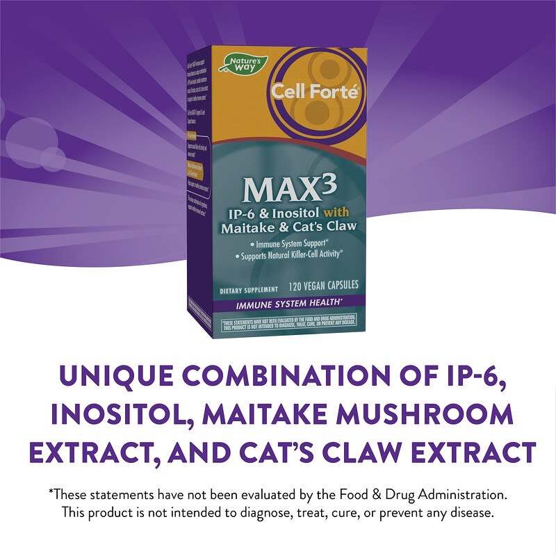 Nature's Way Cell Forte MAX3  120 vcaps