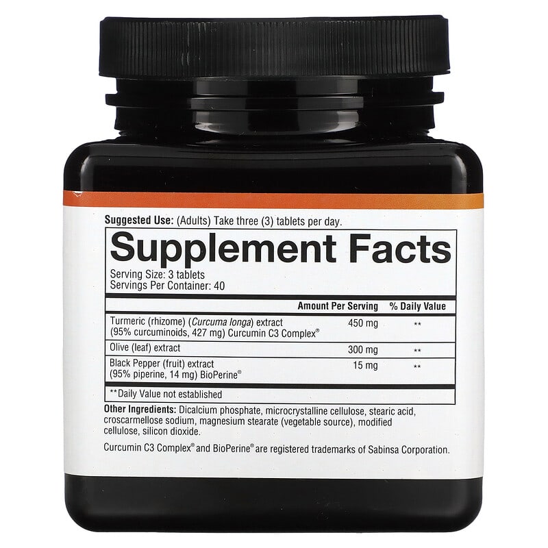 YouTheory Turmeric  120 tabs