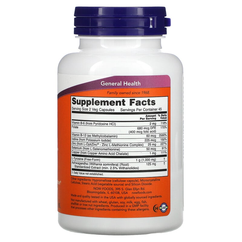 Now Thyroid Energy  90 vcaps