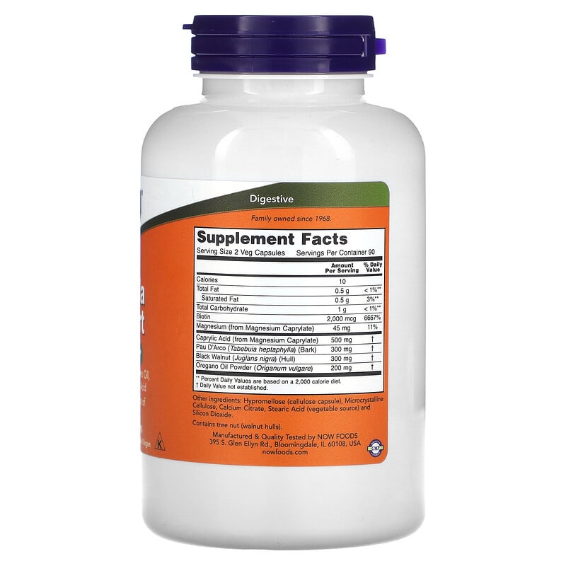 Now Candida Support  180 vcaps