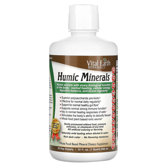 Vital Earth Minerals Humic Minerals Liquid  32 fl.oz