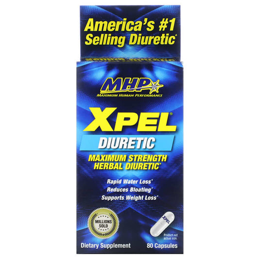 MHP Xpel - Maximum Strength Herbal Diuretic  80 caps
