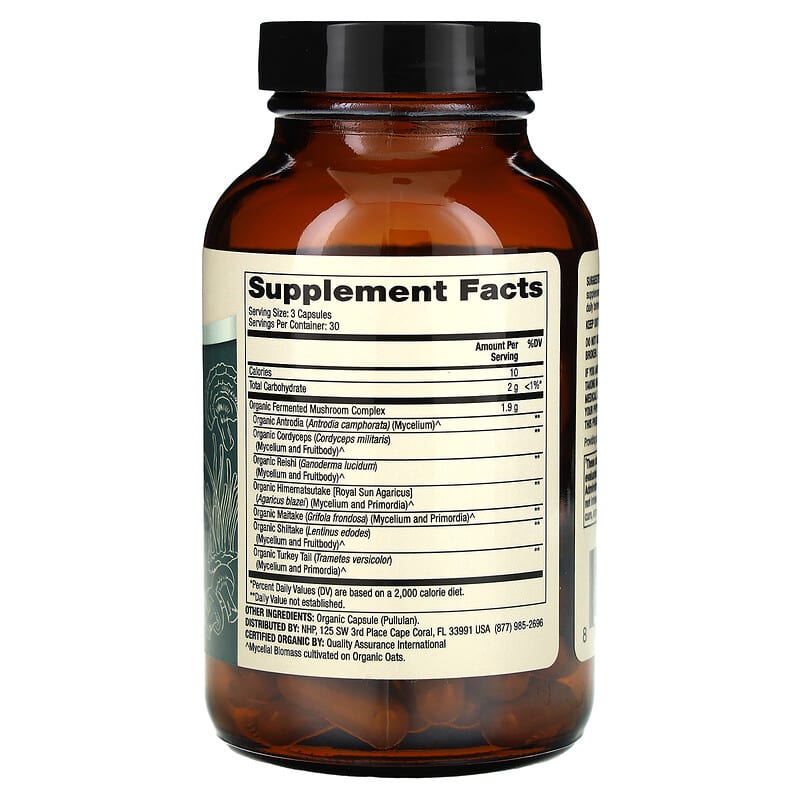Dr. Mercola Fermented Mushroom Complex  90 caps