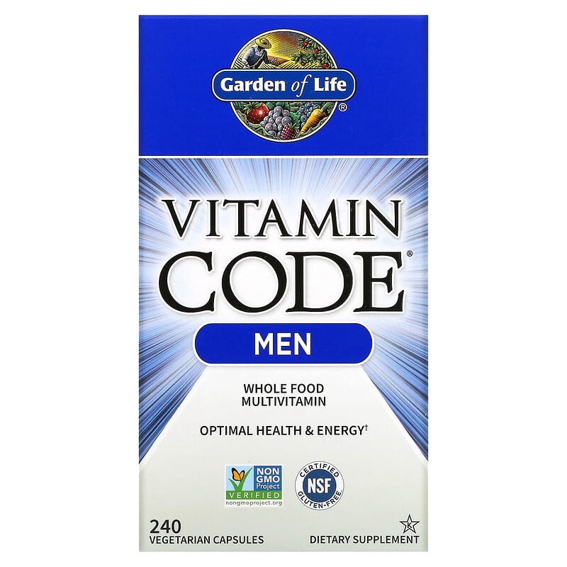 Garden Of Life Vitamin Code - Men  240 vcaps